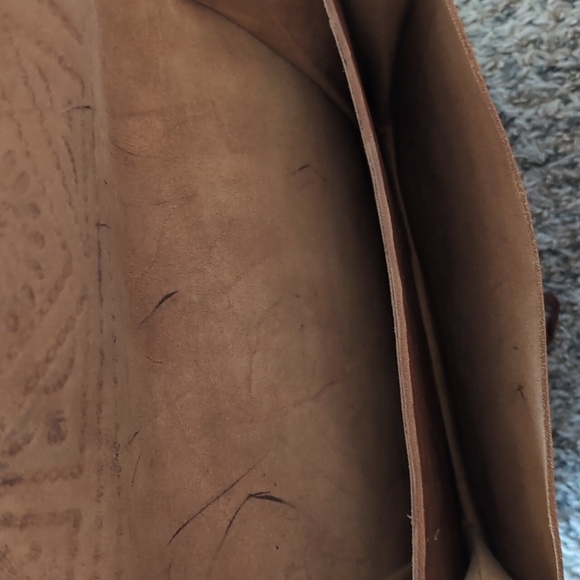 Genuine Leather Bag From Spain - Picture 6 of 8